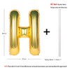 Letter Balloons 40 Inch Giant Jumbo Helium Foil Mylar for