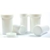 16oz White Plastic Ointmant Jars with Lids -(24Pcs/box)