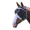 Shires Fine Mesh Fly Mask With Ear Hole - Black