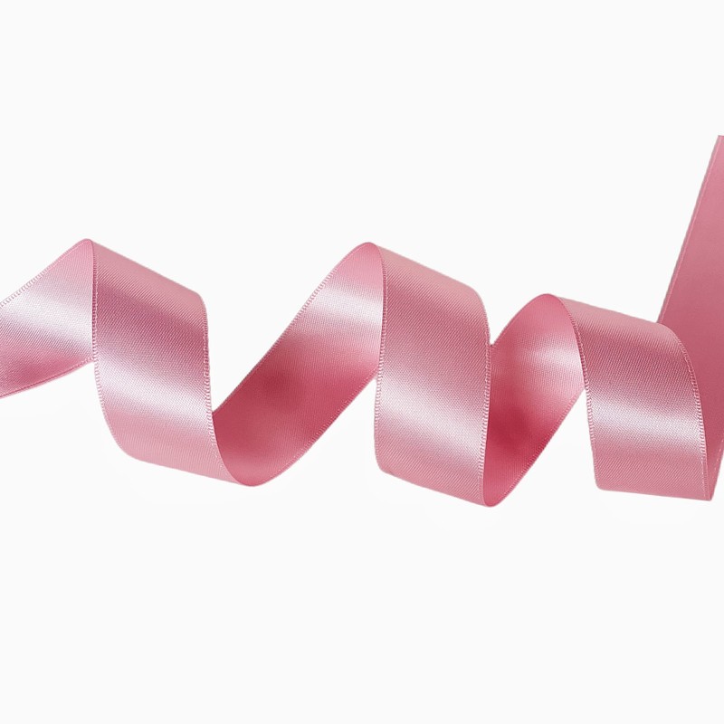 QIANF 1 Inch Wide Double Face Satin Ribbon No Fading