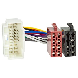 tomzz Audio 7017-000 Radio Adapter Cable Compatible with Honda Suzuki Fiat Sedici from 2006 Opel Agila from 2008 Nissan Pixo from 2009 to 16-Pin ISO Standard