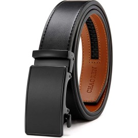 Chaoren Mens Belt Leather Ratchet Belt-Customiza
