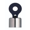 BarCraft Wine Bottle Stopper with Flip Top Ring Pull, Stainless
