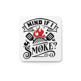 Clever Contraptions MindSmoke BBQ Sign – Funny Grill Wall Decor for Home