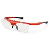 デューク 老眼鏡 跳ね上げ +2.0 度数 ハネアゲハイパー レッド DR-008-7+2.00