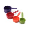 Farberware Kitchen Basics Measuring Cup & Spoon Set, 9-Piece Colorful