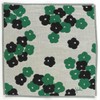 Sybilla 001161-0002-02 Triple Gauze Handkerchief Memoria (Green) Women's Handkerchief, Approx.