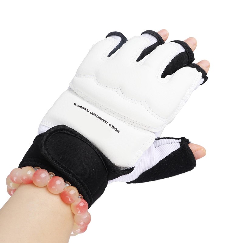 Half Finger Boxing Gloves Adjustable Comfortable for Kickboxing Fighting Punching