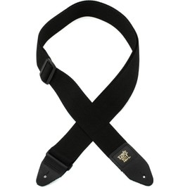 Ernie Ball Polypro Guitar Strap, Black (P04037)
