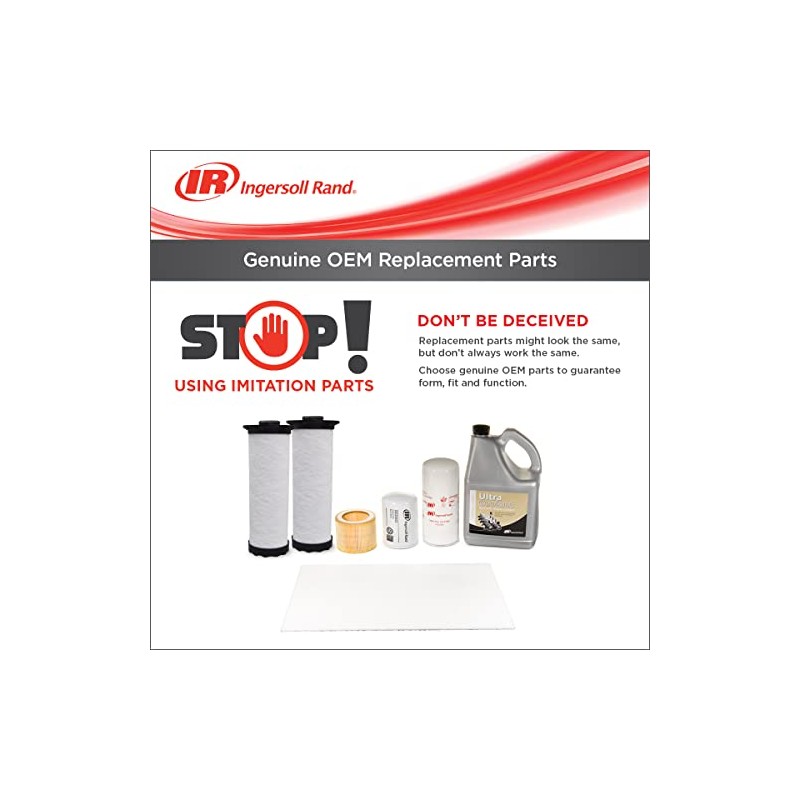 Ingersoll-Rand OEM All Season Select Synthetic Lubricant, 0.5L