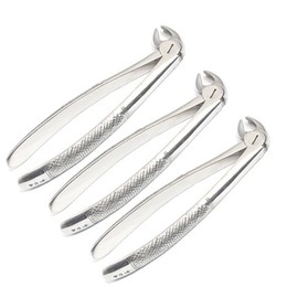 AAPROTOOLS Set of 3 Dental EXTRACTING Forceps #MD4 Dental Extraction Instruments A+ Quality