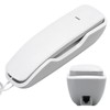 Upgrade A061 White Table Wall Mounting Extension Telephone No Disturbing