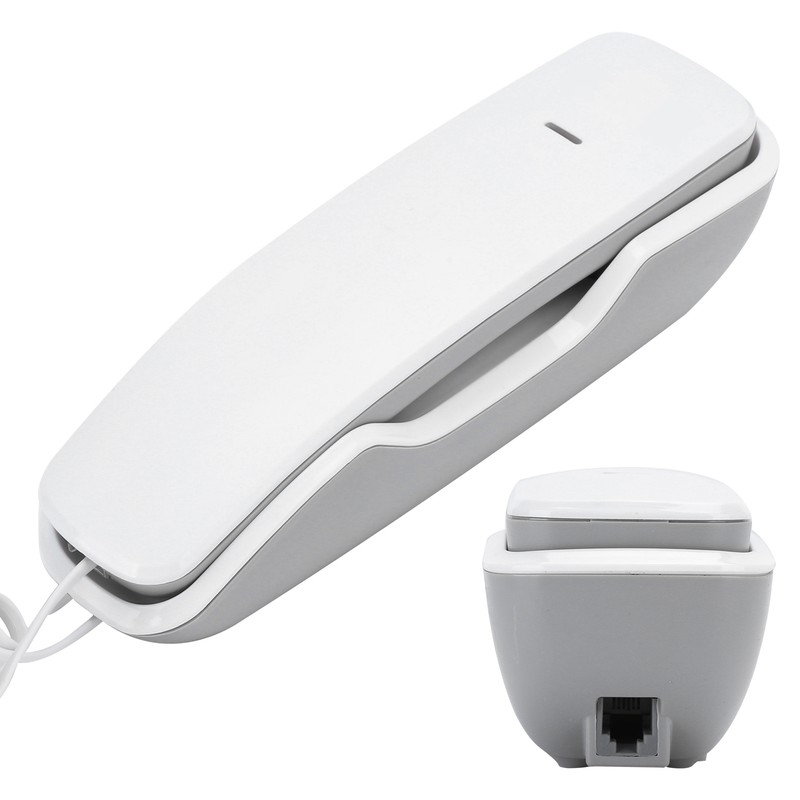 Upgrade A061 White Table Wall Mounting Extension Telephone No Disturbing