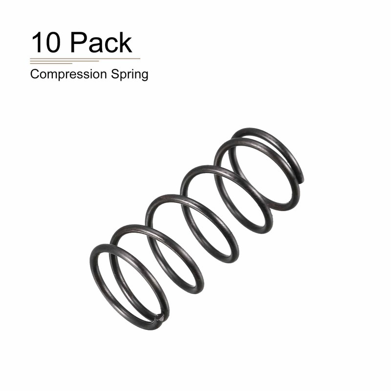 DTGN 1.2x14x30mm(DxODxL) Compression Spring - 10Pack - Good for Machinery