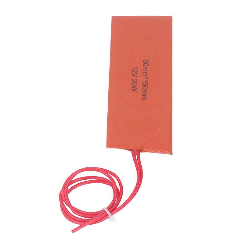 4 Pcs Silicone Rubber Heating Pad Flexible Silicone Heater Mat