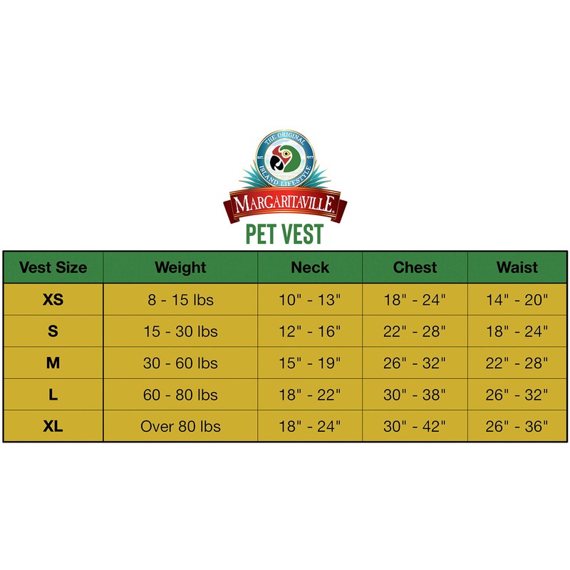 Margaritaville Shark Pet Vest