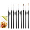 Detail Brush Set with 9 Fine Brushes for Precise Painting,