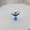 Micro Traders 1Pc Washer Agitator Bolt with Rubber Gasket Replacement