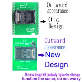 XGecu NAND TSOP48-2 Adapter NAND Flash Only Use T48 (TL866-3G) Programmer ADP_F48_EX-2 IC Chip Socket