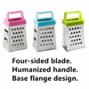 Mini Cheese Grater, 3PCS Stainless Steel Small Box Graters, Professional