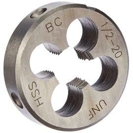 'BOHRCRAFT 42071100012 Threading Die HSS-G DIN EN 22568 (223 B) UNF 1/2X20 in Unibox