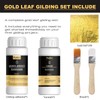 Wadities Gold Leaf Gilding Adhesive Set, 100ml Water Based Glue