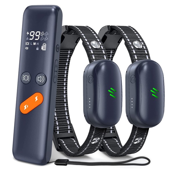Dog Shock Collar, Electric Dog Training Collar with Remote 2680FT