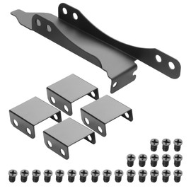 YAODHAOD Three Fan Mount Rack PCI Slot Bracket,9cm/12cm Fan Computer Radiator Holder Graphics Card Bracket (Three Mount Rack)