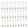 FOMIYES 50pcs Clear Lip Gloss Tubes Reusable Squeeze Cosmetic Container