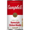 Campbell’s Condensed Homestyle Chicken Noodle Soup, 22.2 oz Family Size