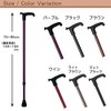 (MADE IN GERMANY ossenberugu/Cane Cane) REHAB Cane Telescopic Type ,