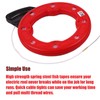 30M Fiberglass Fish Tape Reel Puller Conductive Electrical Cable Puller