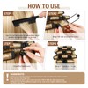 43 Piezas Rodillos de Esponja de Espuma para Cabello Set,