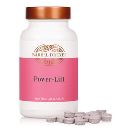 BÄRBEL DREXEL® Power-Lift Tabletten mit Collagen + Hyaluronsäure (250 Stk) 100% Herstellung Deutschland Hyaluron, Kollagen, Gojibeeren, Hautbild Verfeinern, Haut Straffen, Glatte Haut, Anti-Ageing