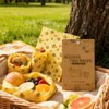 Reusable Beeswax Wraps For Food (3 Sizes S,M,L) Sustainable Food