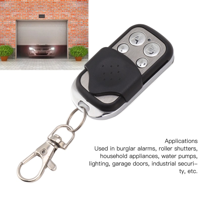Garage Door Opener Remote Portable Prevent Interference Universal 433MHz 4