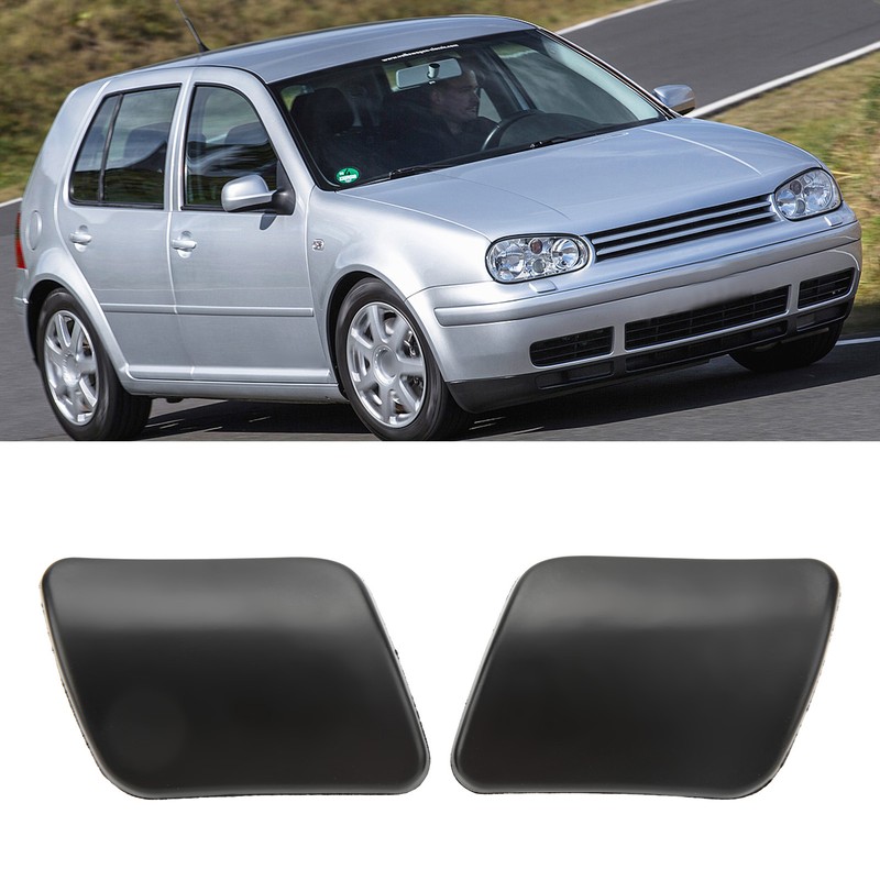 Front Bumper Headlight Washer Cover Nozzle Cap Left Right Side