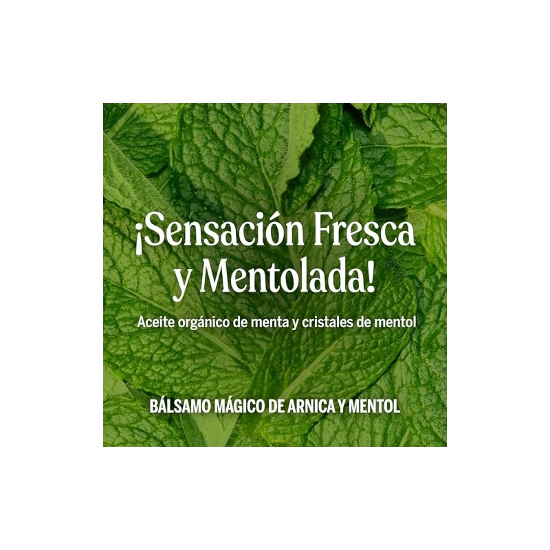 Bronner Bálsamo Corporal Orgánico Árnica Mentol Hidratante Calmante Masaje Músculos
