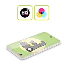 Head Case Designs Yellow Tooth F Alphabet Monster Soft Gel Case Compatible With Oppo Reno 4 5G