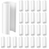 Jetec 32 Pcs PVC Pipe Clips Pool Cover Clamps for