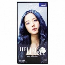 Mise-en-scène All New Hello Bubble 4B Whale Deep Blue Dark Blue (WDC5E32) - Option: Single item / 미장센 올뉴 헬로버블 4B 웨일딥블루 짙은청색 (WDC5E32) - 옵션:단품