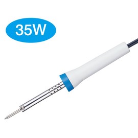 Hozan H-840S Soldering Iron Set, Includes Soldering Iron, Solder Suction Wire, Heat Sink, and Solder