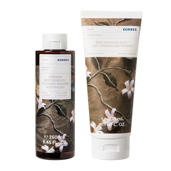 KORRES Jasmine Body Care Set, Gift Set with Shower Gel