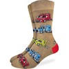 Good Luck Sock Men's Semi-truck Socks, Adult, Shoe Size 7-12