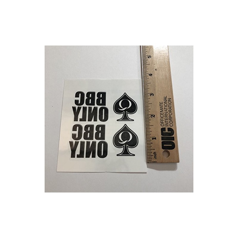 39 Piece Quees of Spades BBC Only Temporary Tattoo Set