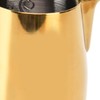 380ML Coffee Pitcher Cup Bright Gold Stainless Steel Coffee Milk