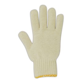 Magid Heavyweight Cotton Polyester Blend Knit Gloves, Reversible, Ambidextrous, Washable - Large, 9.5 Length (12 Pairs)