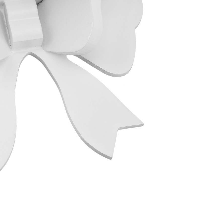 Wooden Bow Shelf Cute Bow Nordic Style Tie Shape Density