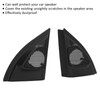 2pcs Car Door Pillar Tweeter Cover Trim Speaker Panel Replacement