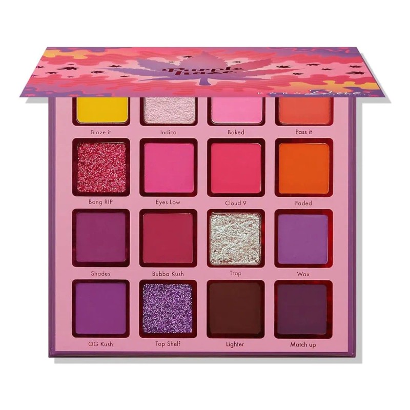 Paleta De Sombras 16 Tonos Kara Beauty Purple Haze Es85